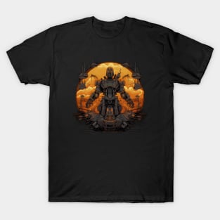 Artificial Intelligence AI Singularity Cyborg Robot T-Shirt